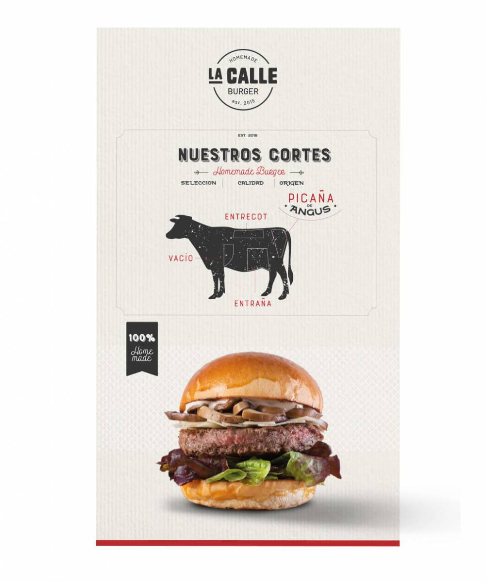 la calle burguer b